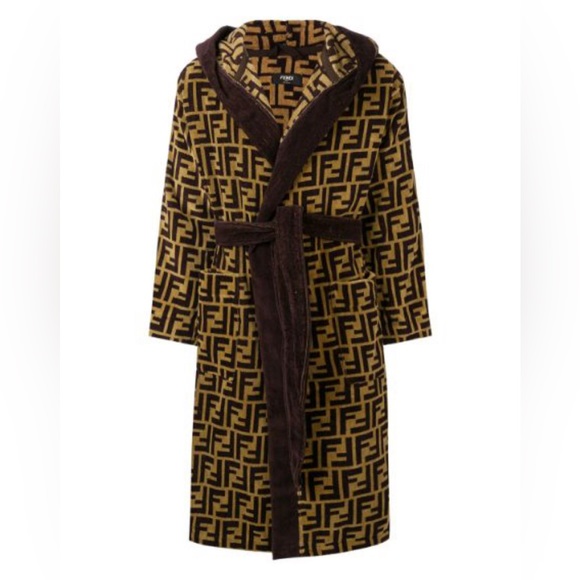 Fendi FF Jacquard Bathrobe - Picture 4 of 10